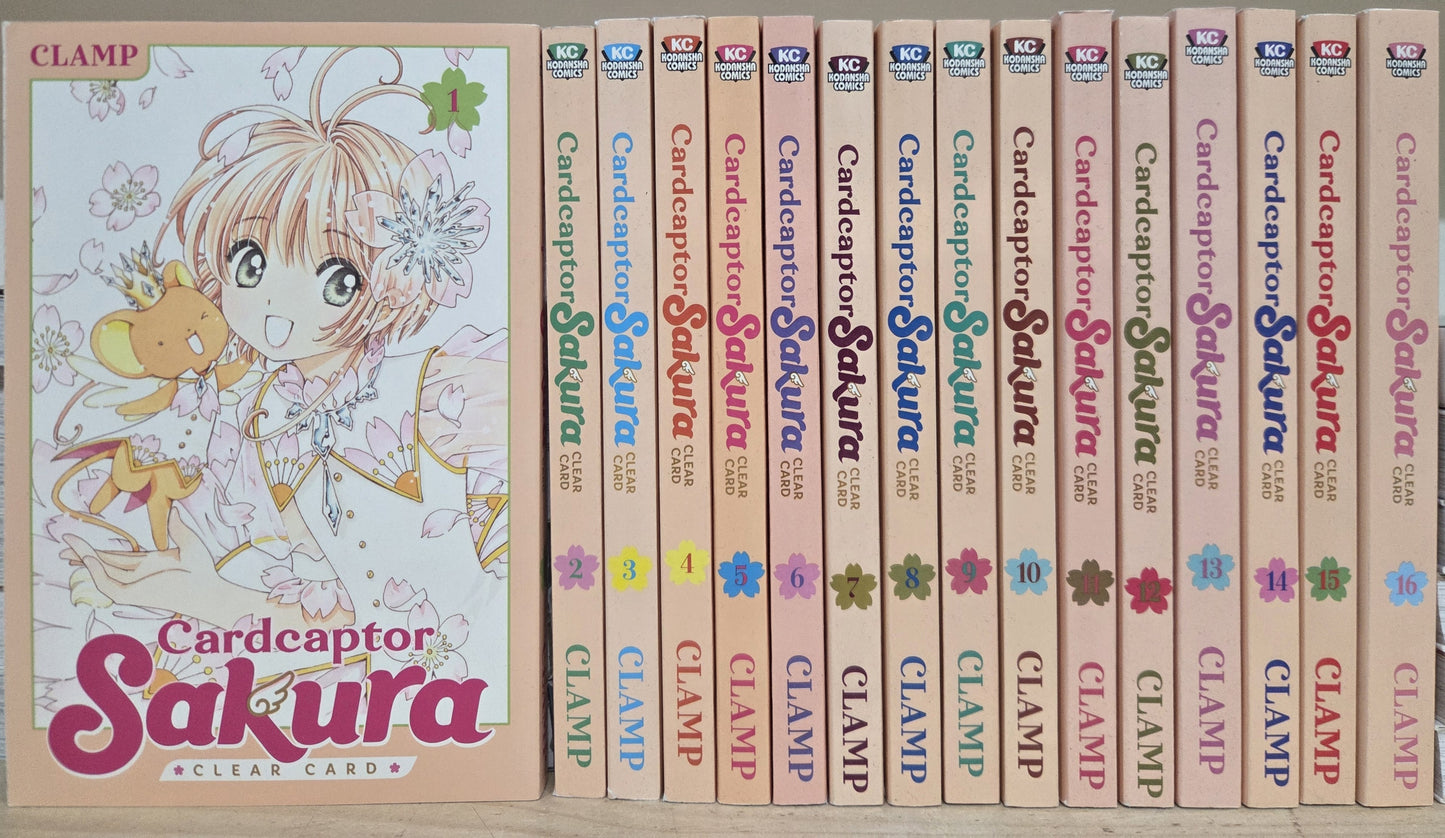 Cardcaptor Sakura: Clear Card Vol. 1-16 Complete Manga Set