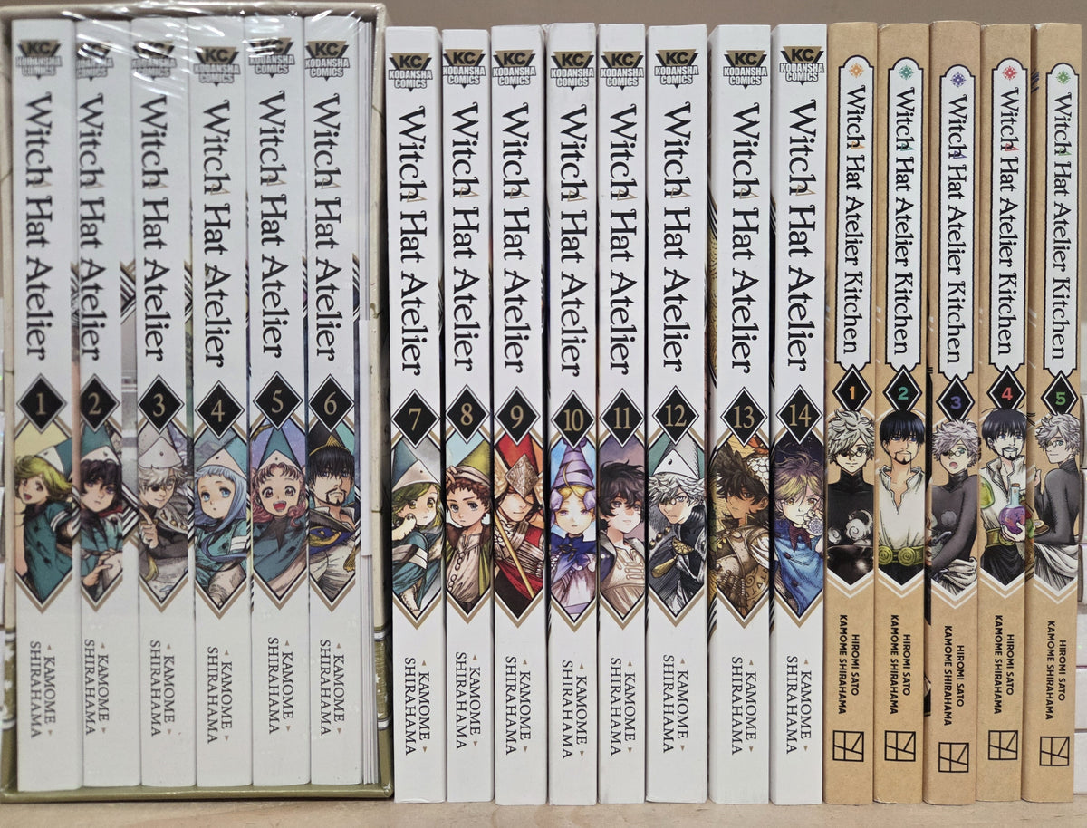 Witch Hat Atelier Vol. 1-14 Manga Complete Set English