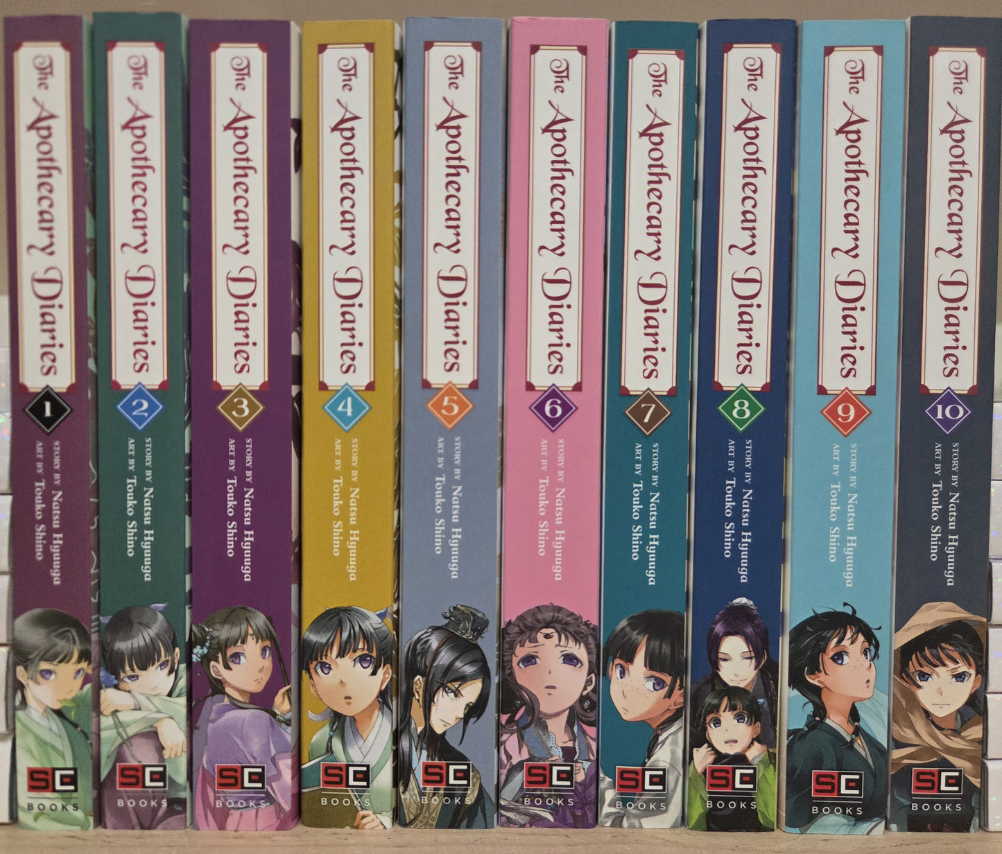 The Apothecary Diaries Light Novel Vol. 1-10 Set English