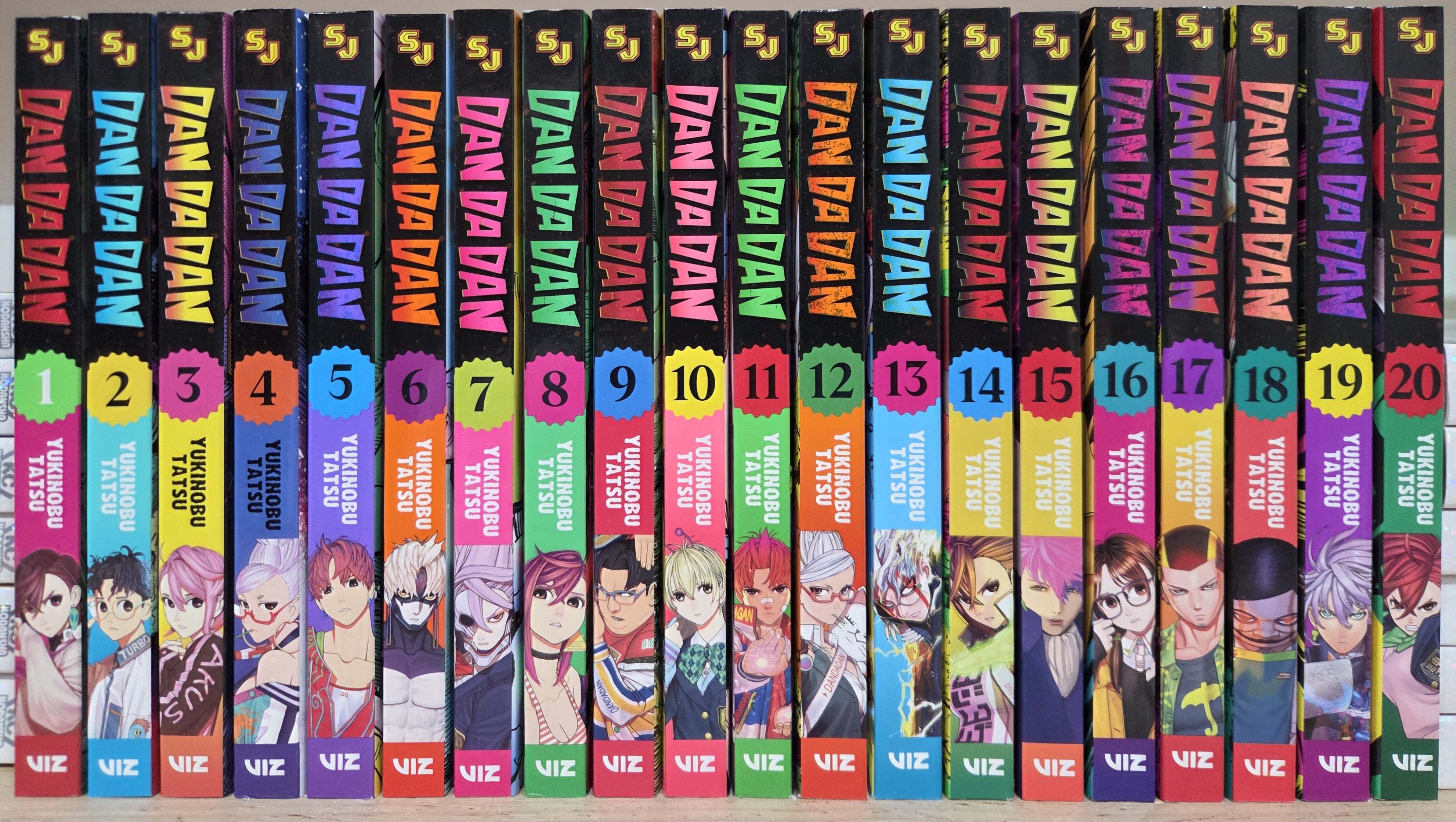 panpanya7冊セット DanDaDan Vol. 1-19 Complete Manga Box Set – BKManga