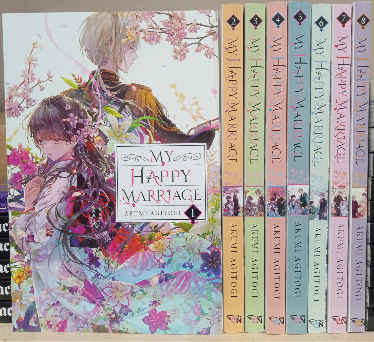 My Happy Marriage Light Novel Vol. 1-8 Set English