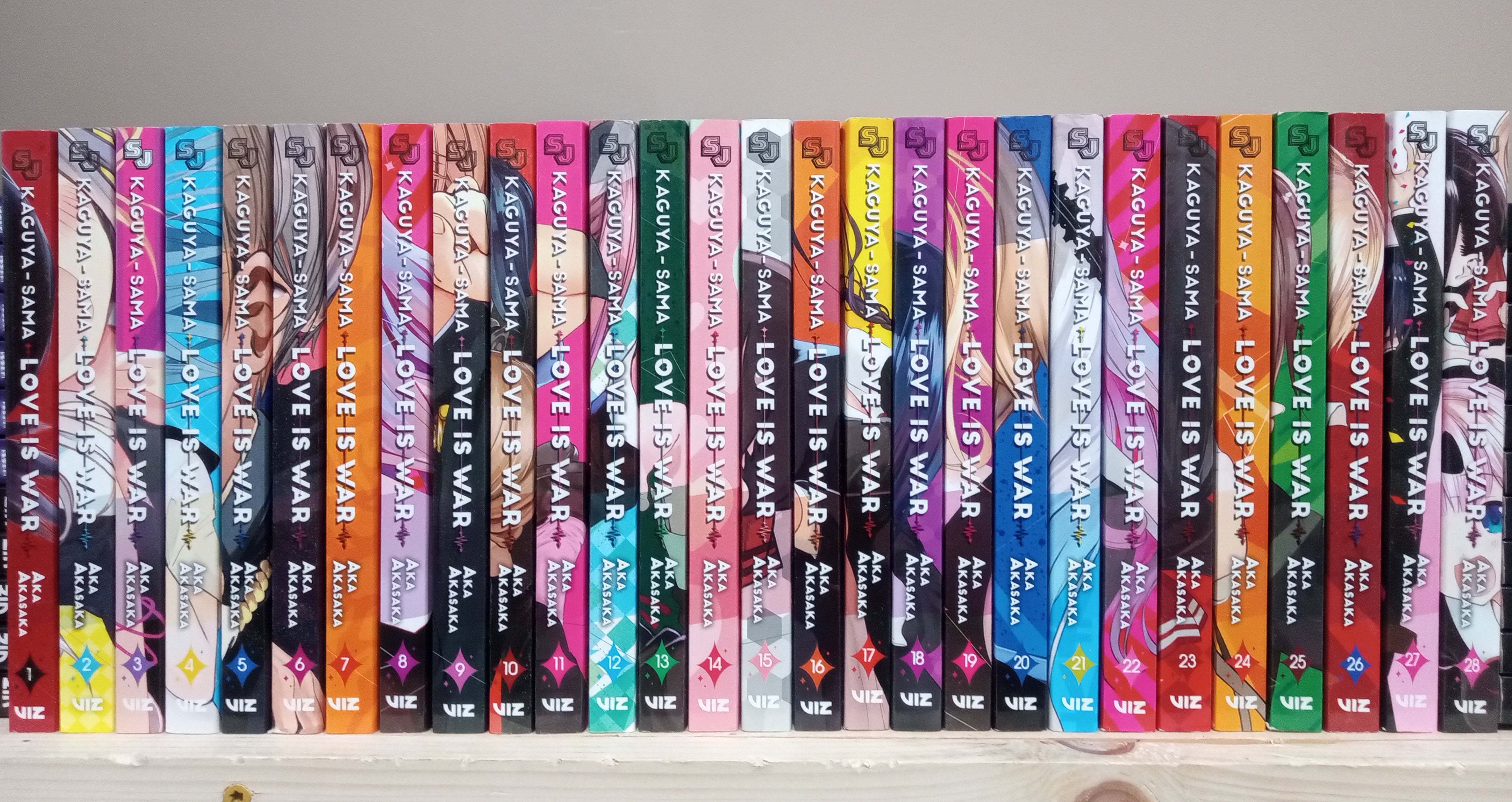 Kaguya sama: Love is War Vol. 1-28 Complete Manga Set *FREE SHIPPING U.S.* BKManga Kaguya sama: Love is War Vol. 1-28 Complete Manga Set *FREE SHIPPING U.S.* BKManga