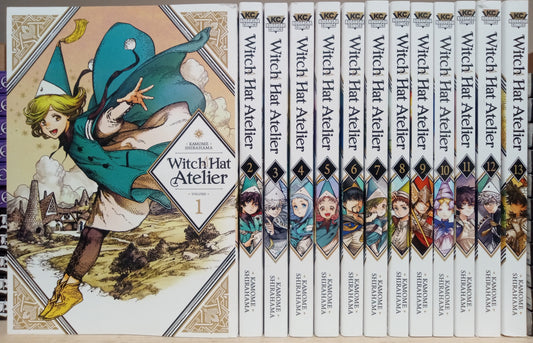Witch Hat Atelier Vol. 1-13 Manga Complete Set English