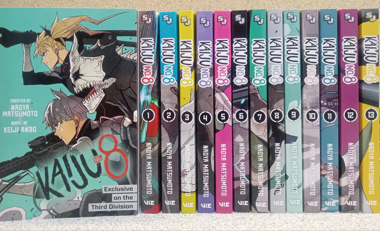 Kaiju No. 8 Manga Vol. 1-13 Manga Set English