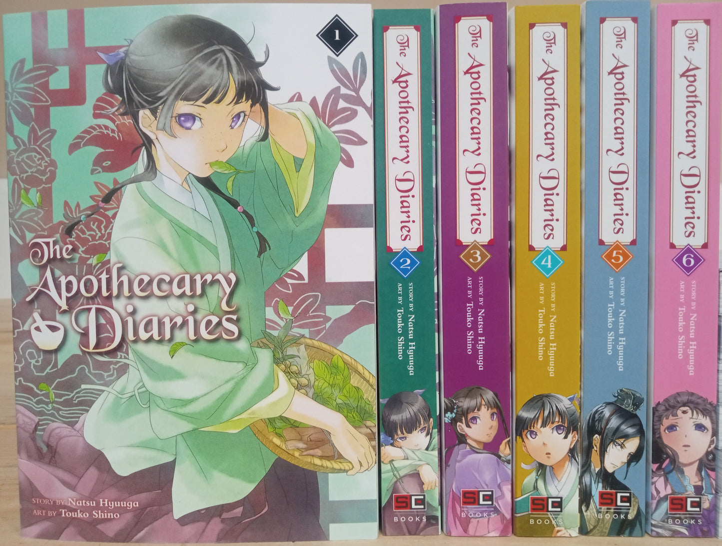 The Apothecary Diaries Light Novel Vol. 1-6 Set English