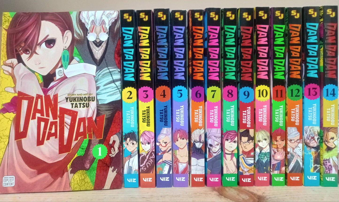 DanDaDan Vol. 1-14 Manga Set English