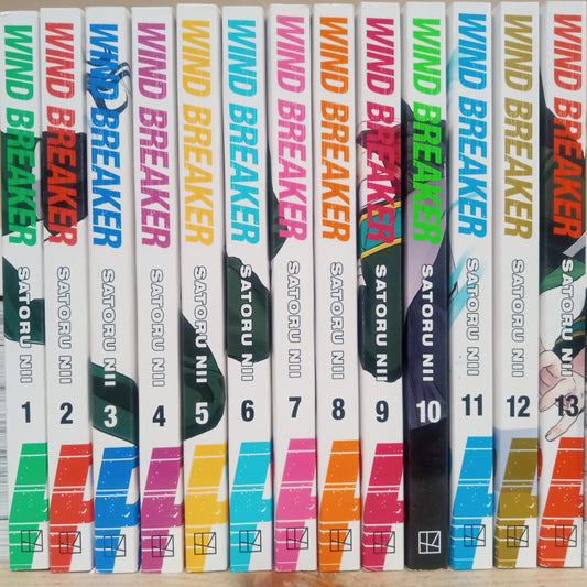 Wind Breaker Vol. 1-14 Manga Complete Set English