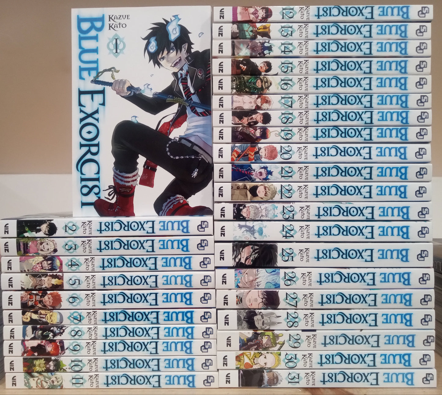 Blue Exorcist Vol. 1-31 Manga Set English