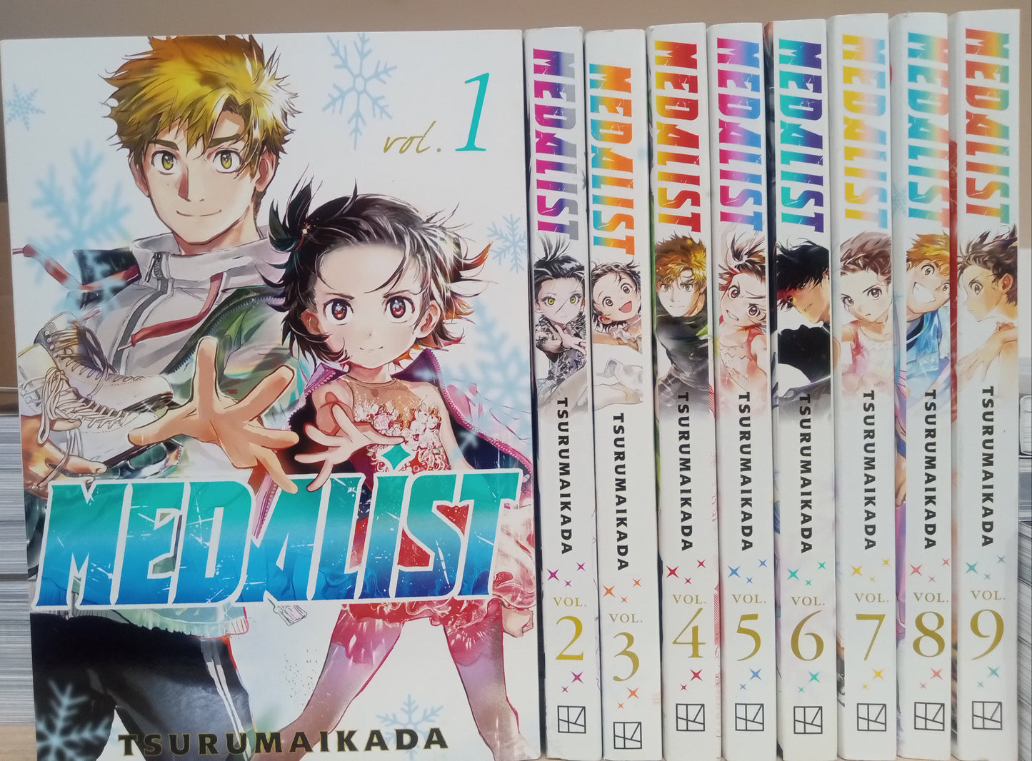 Medalist Vol. 1-9 Manga Set English