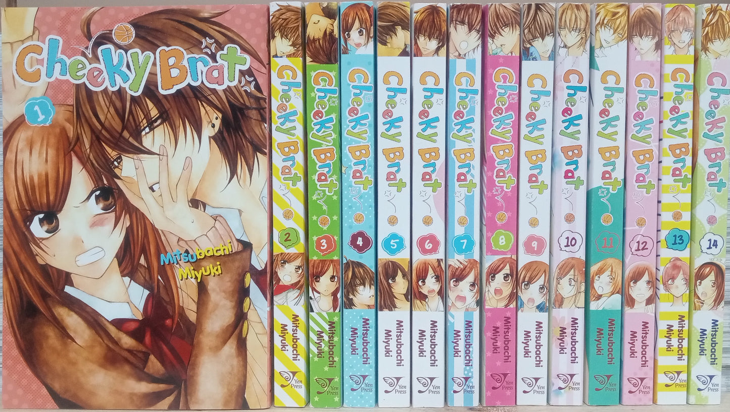 Cheeky Brat Vol. 1-14 Complete Manga Set English