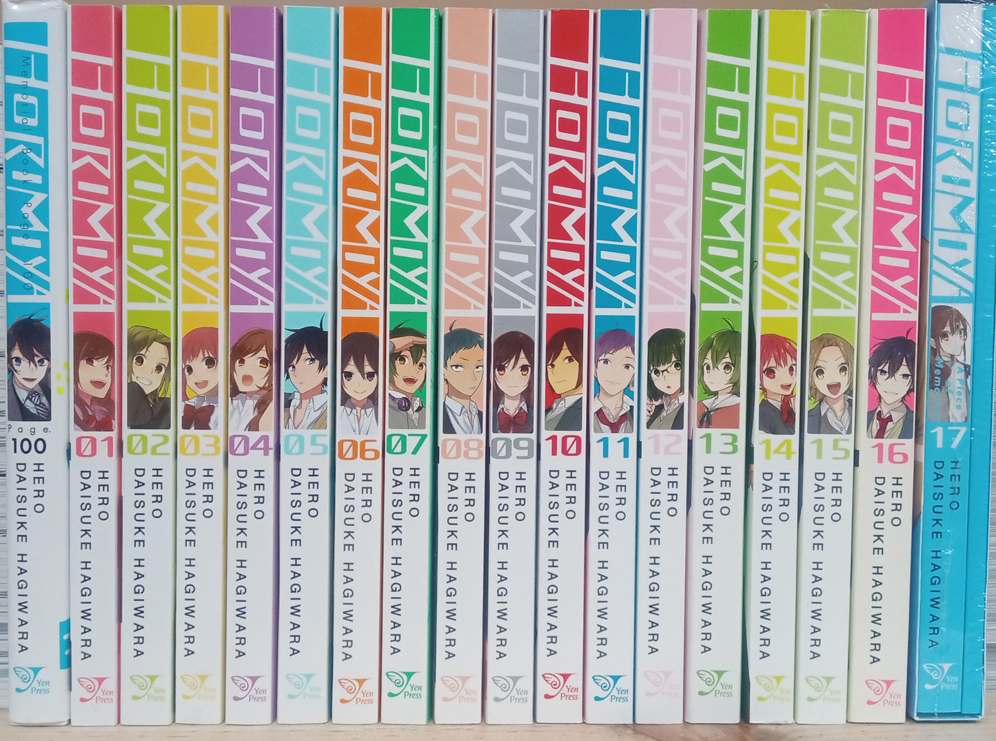 Horimiya Vol. 1-17 Complete Manga Set English