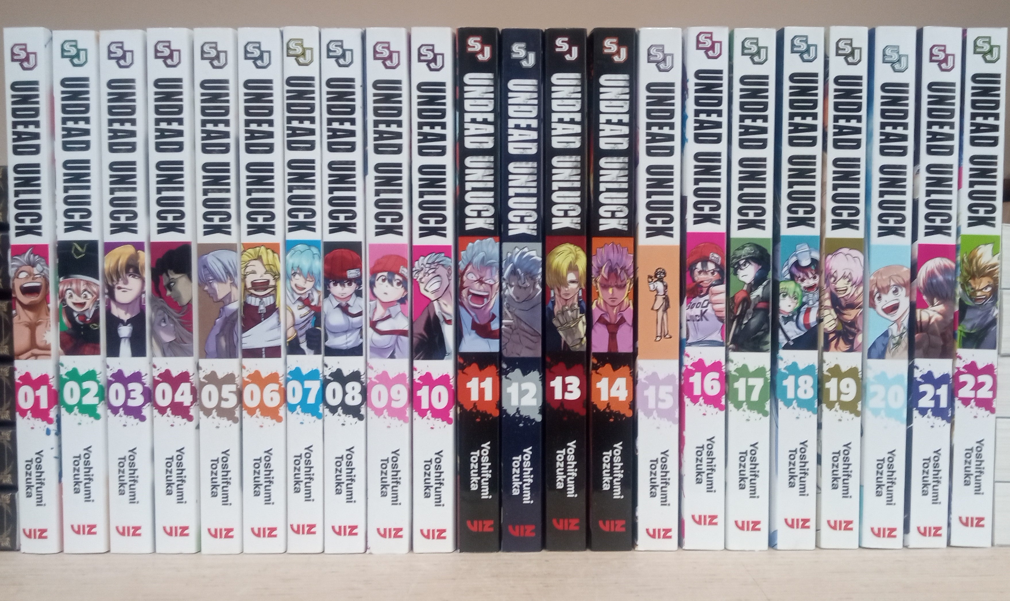 Undead Unluck Vol. 1-22 Manga Set English – BKManga