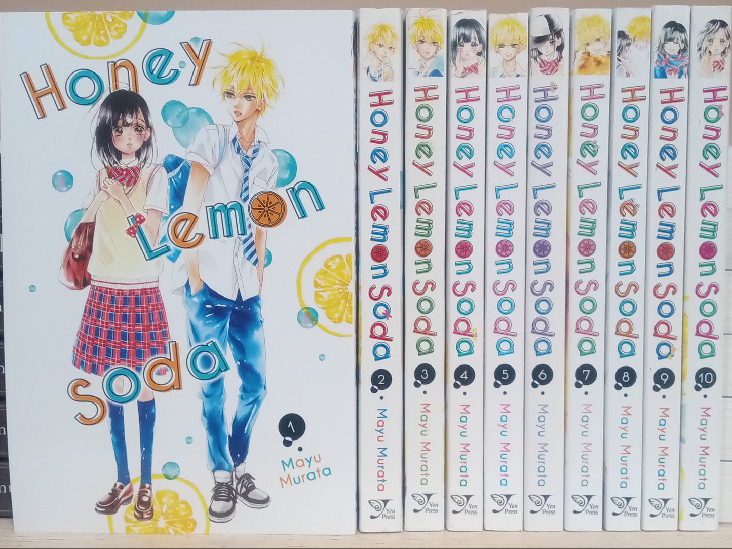Honey Lemon Soda Manga Vol. 1-10 Set English