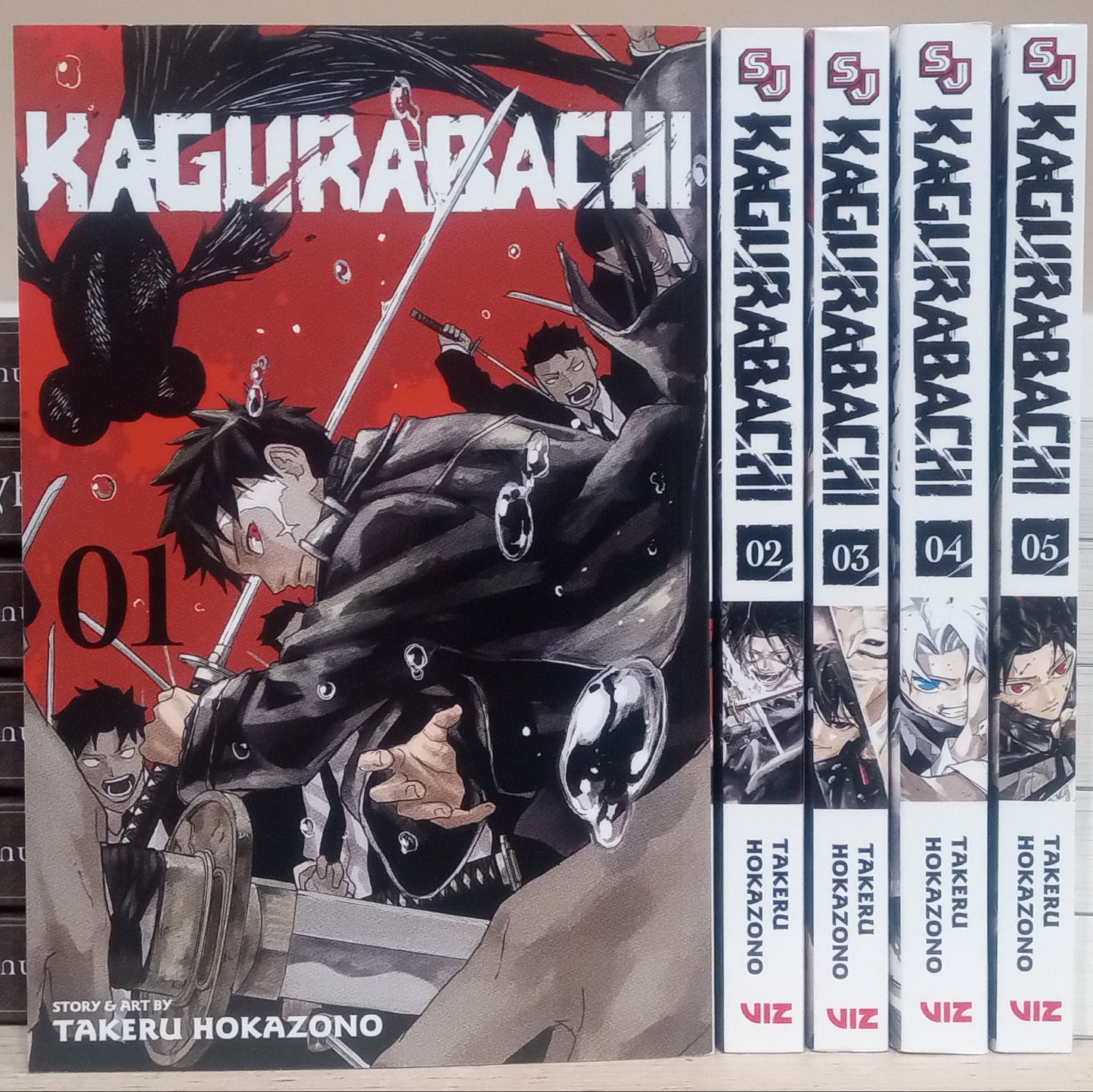 Kagurabachi Vol. 1-5 Complete Manga Set English