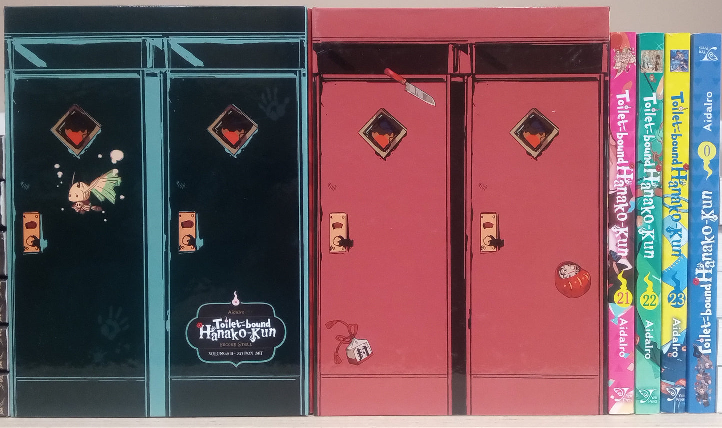 Toilet-Bound Hanako-Kun Manga Set Vol. 0-23 English (24 Books) *Comes in Box Sets*