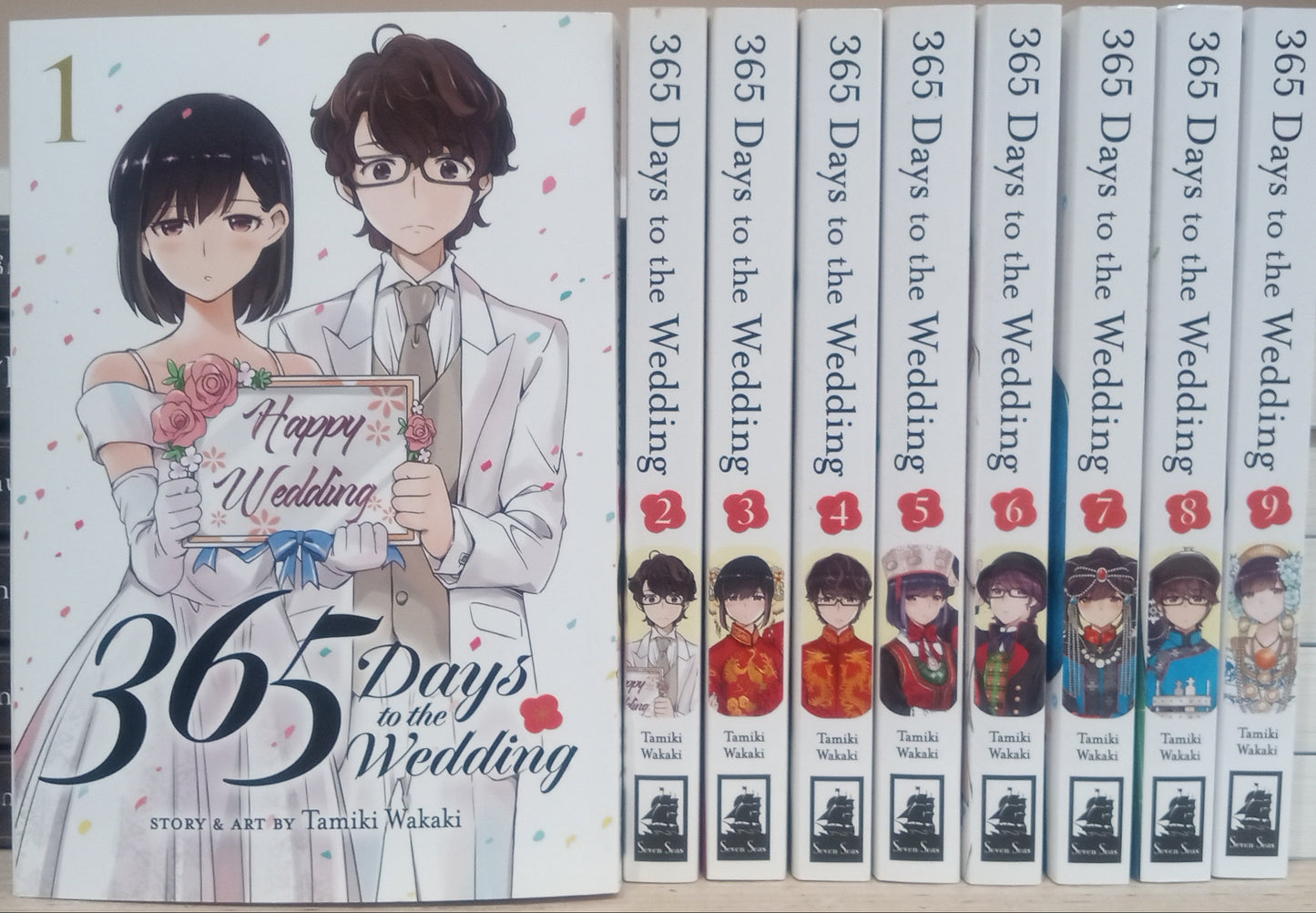 365 Days to the Wedding Vol. 1-9 Manga Set English