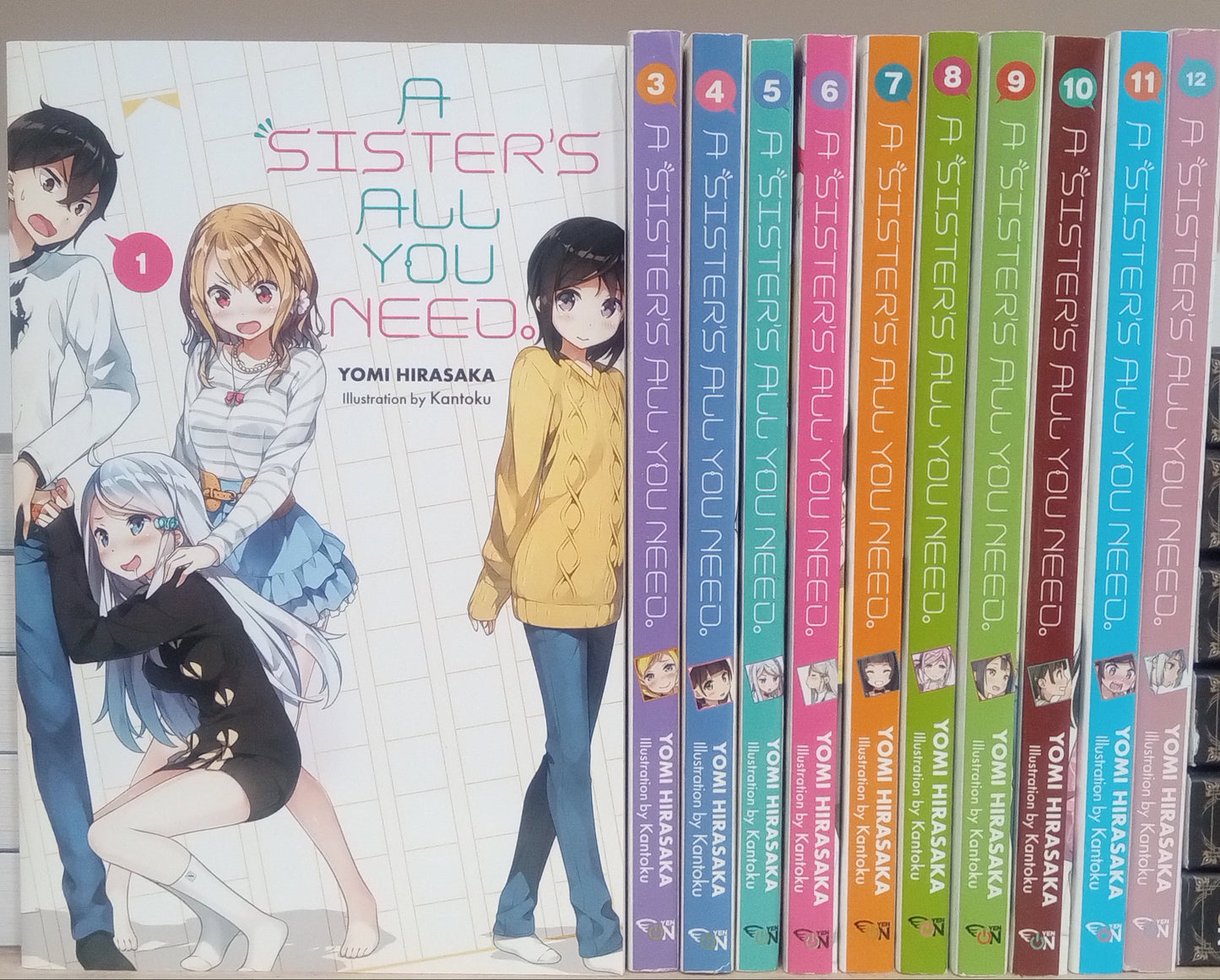 A Sister's All You Need Light Novel Vol. 1, 3-12 (11 Books)