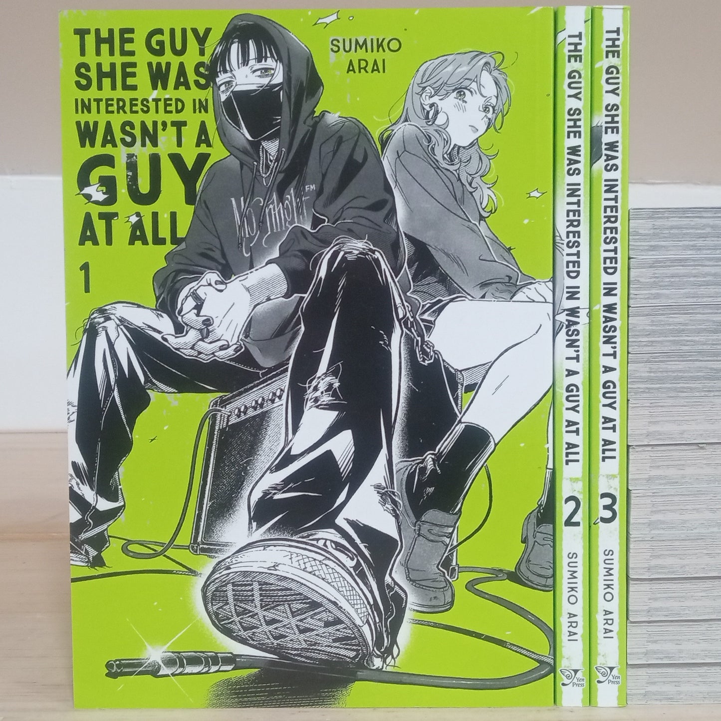 The Guy She Was Interested In Wasn't a Guy At All Vol. 1-3 Complete Manga Set English