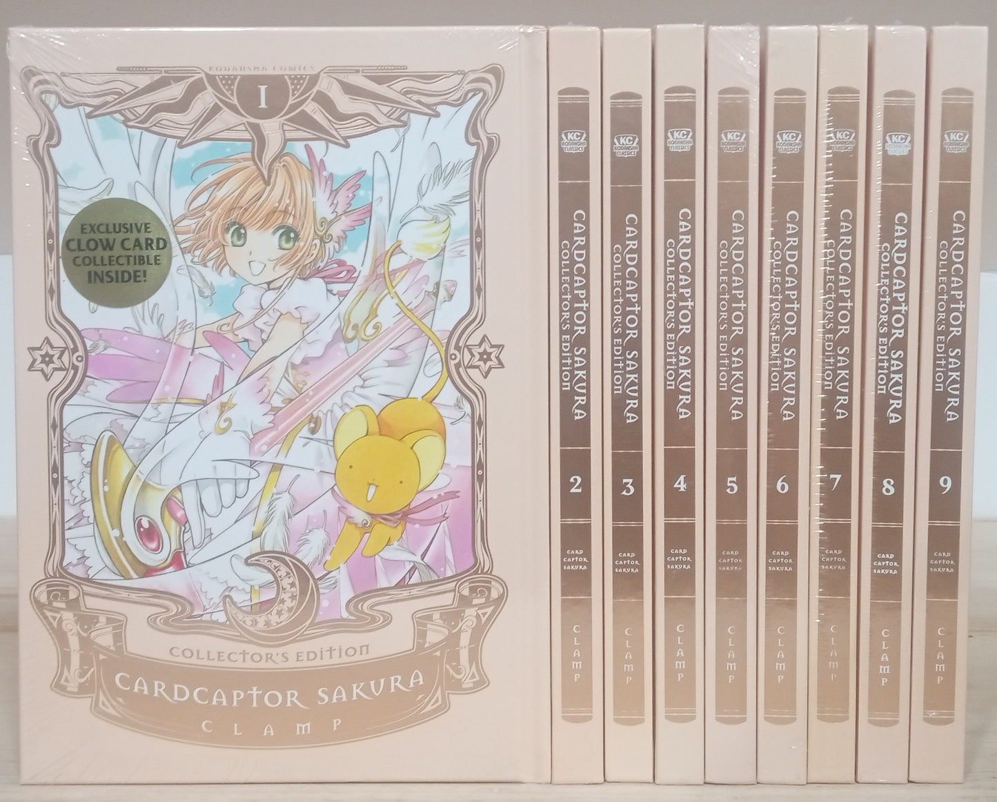 Cardcaptor Sakura Collector's Edition Vol. 1-9 Complete Hardcover Manga Set English