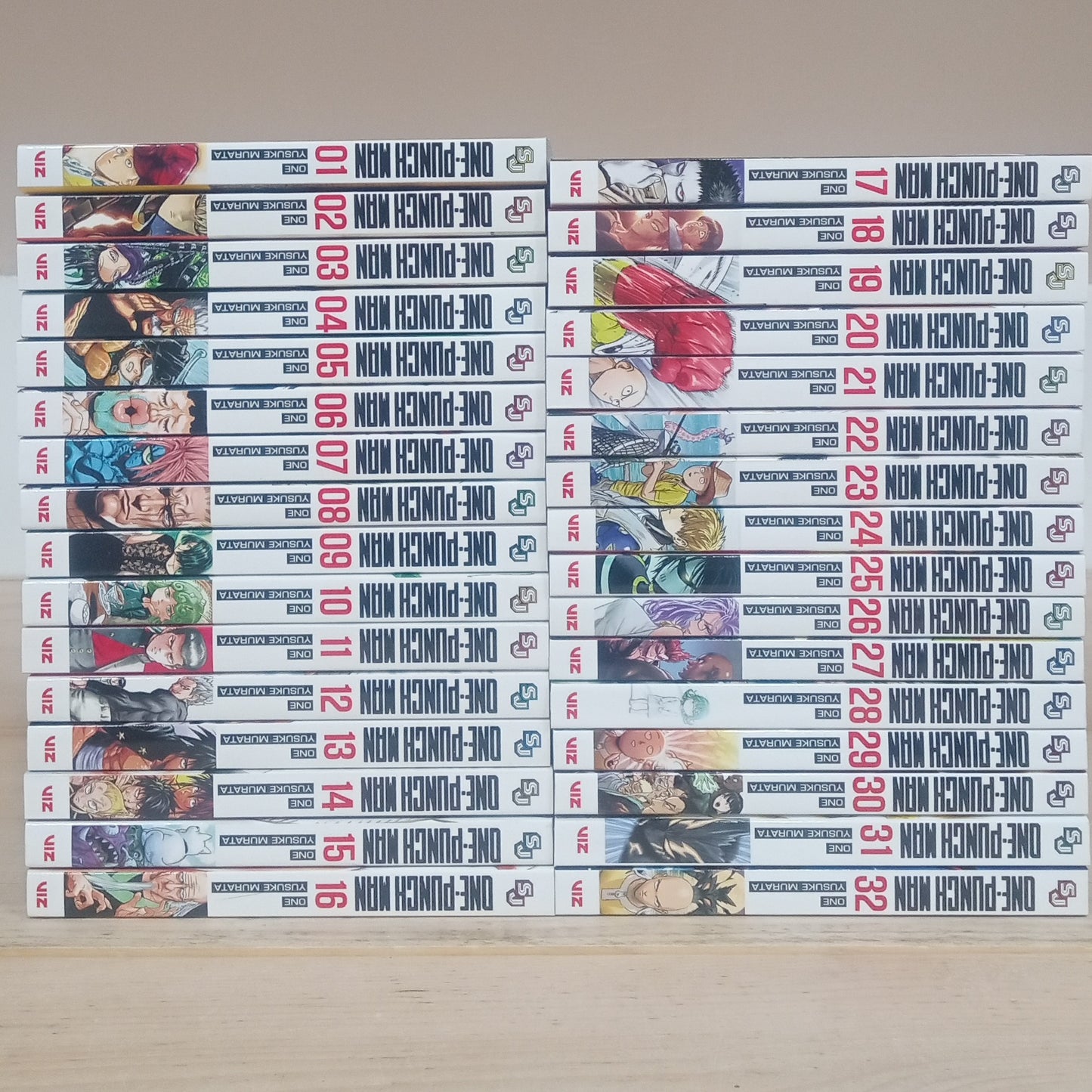 One Punch Man Vol. 1-32 English Manga Set Complete