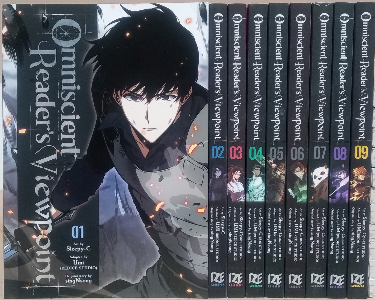 Omniscient Reader's Viewpoint Vol. 1-10 Manhwa Set English