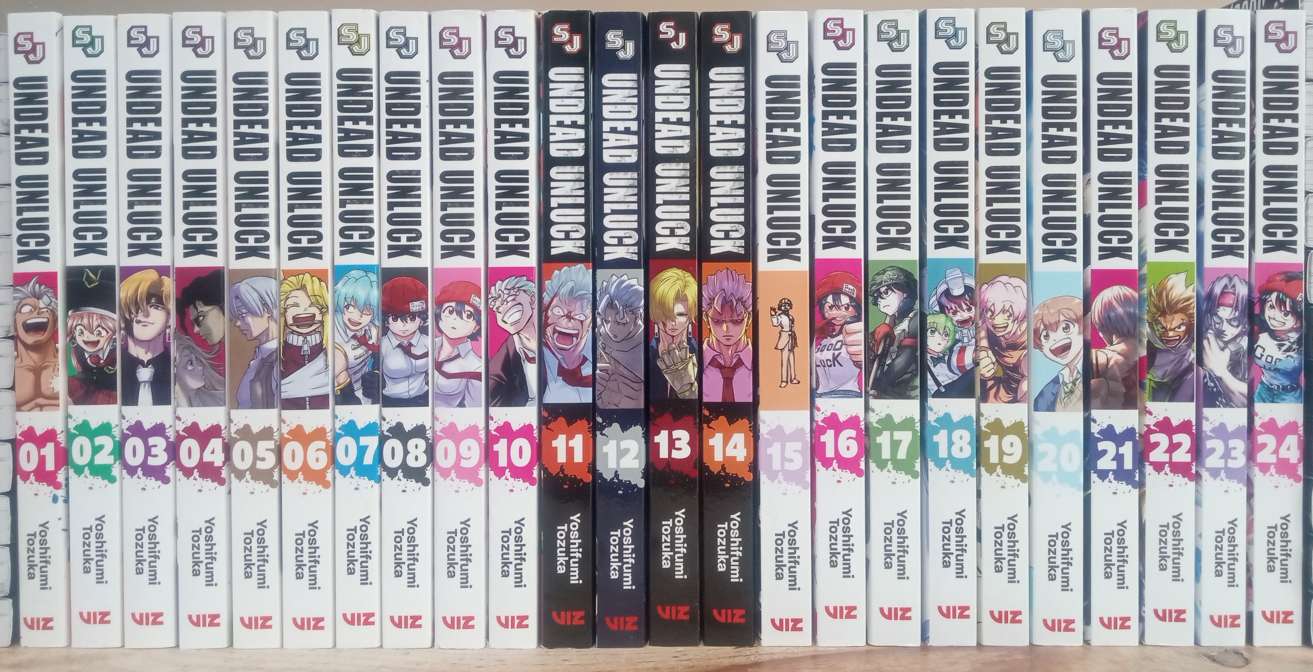 Undead Unluck Vol. 1-24 Manga Set English – BKManga