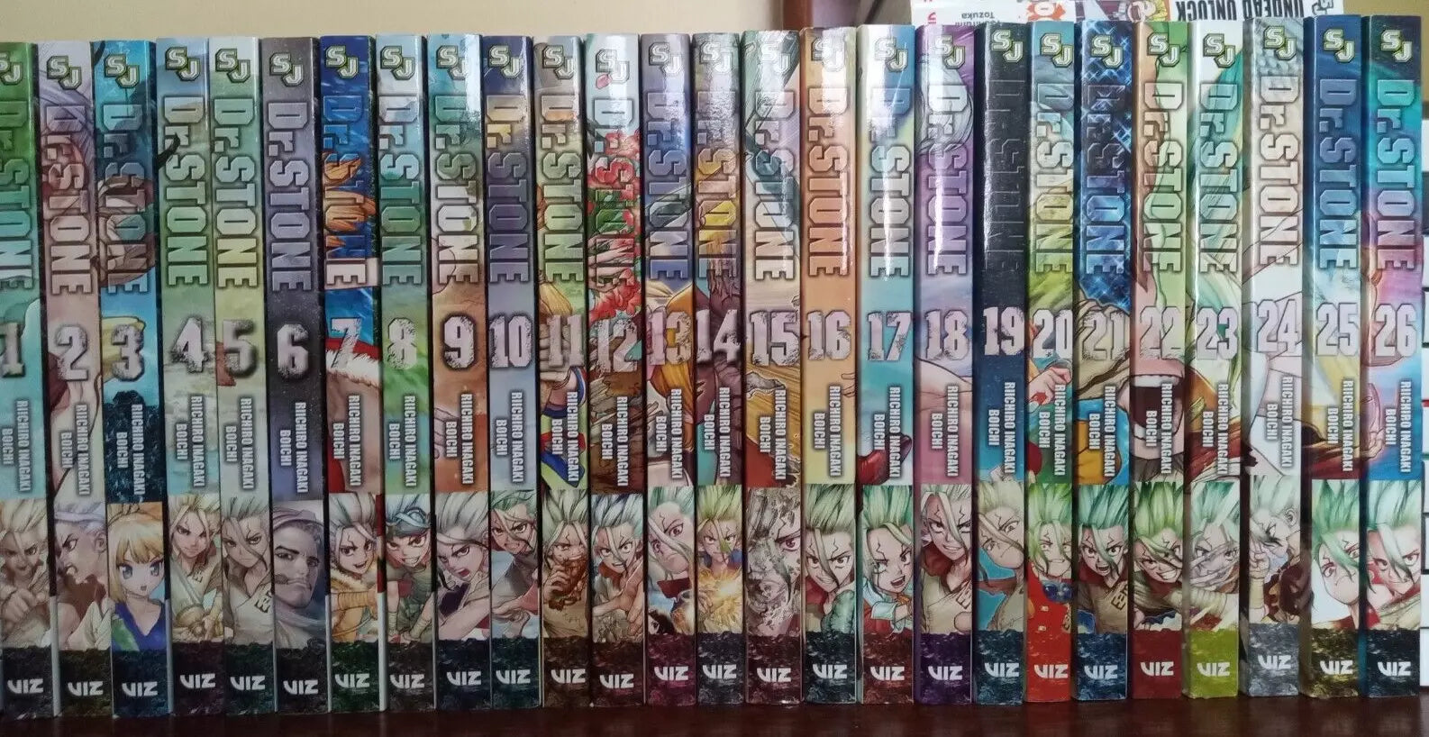 Dr. Stone Vol. 1-26 Complete Manga Set English – BKManga