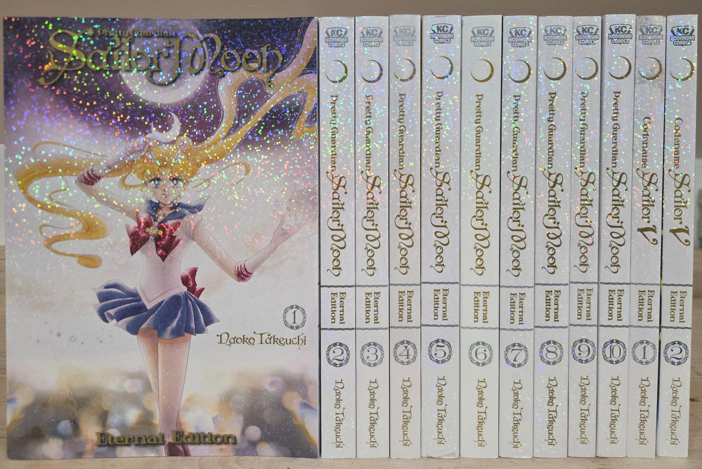 Sailor Moon Eternal Edition Complete Manga Set Vol. 1-10 + Sailor V Vol. 1-2 (12 books)