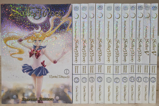 Sailor Moon Eternal Edition Complete Manga Set Vol. 1-10 + Sailor V Vol. 1-2 (12 books)