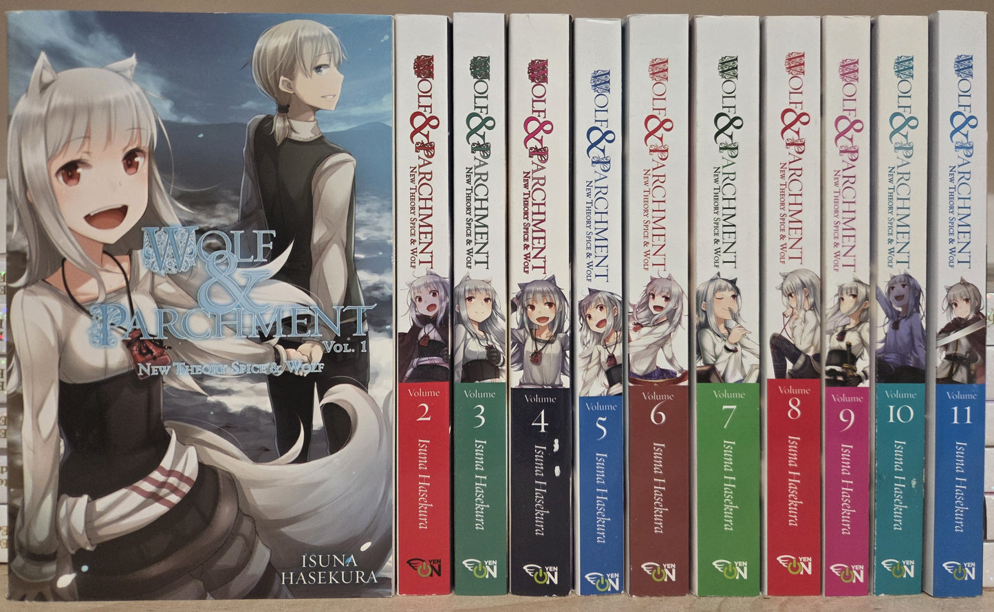 Wolf and Parchment Vol. 1-12 Light Novel Set English