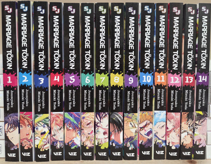 Marriage Toxin Vol. 1-14 Manga Set English