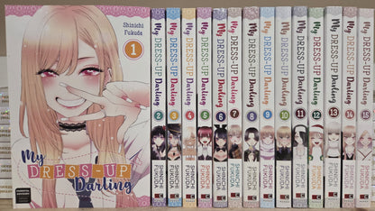 My Dress Up Darling Vol. 1-15 Manga Set