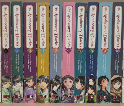 The Apothecary Diaries Light Novel Vol. 1-10 Set English