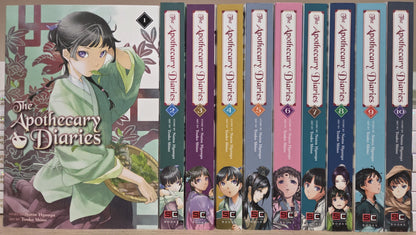 The Apothecary Diaries Light Novel Vol. 1-10 Set English