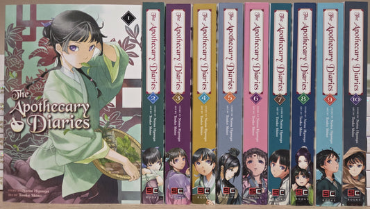 The Apothecary Diaries Light Novel Vol. 1-10 Set English