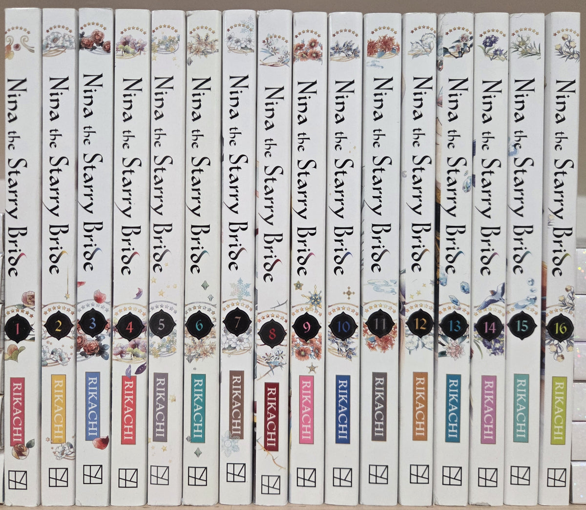 Nina the Starry Bride Manga Vol. 1-16 Set English