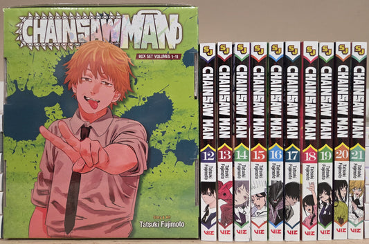 Chainsaw Man Vol. 1-21 Manga Set English