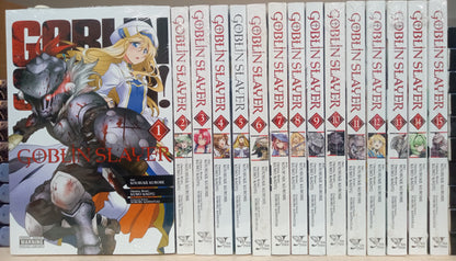 Goblin Slayer Vol. 1-16 Manga Set English complete