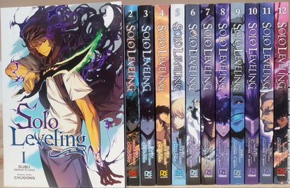 Solo Leveling Vol. 1-13 English Manhwa Set Complete