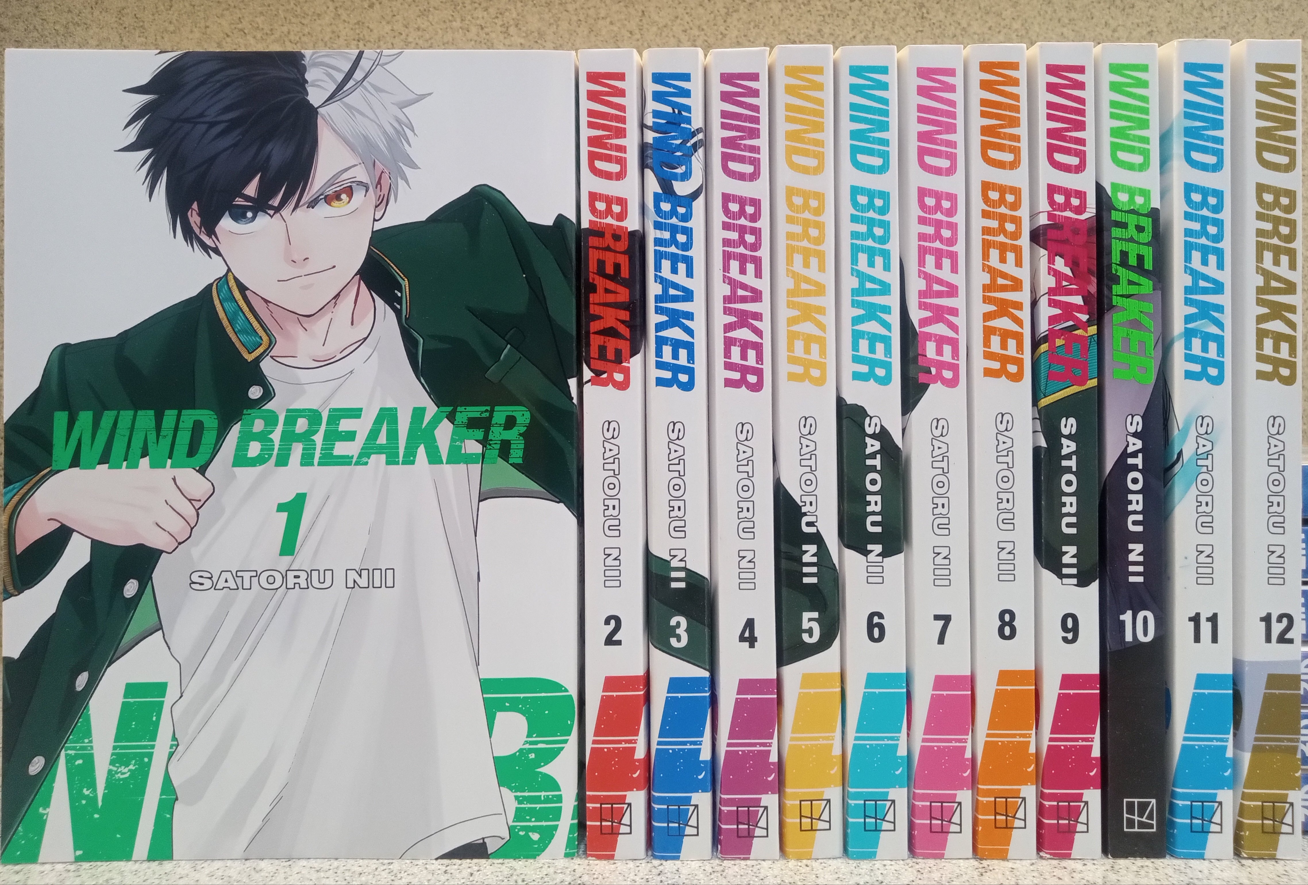 WIND BREAKER 初版 1〜9巻 Wind Breaker Vol.1-22 Latest Full Set Japanese Manga Comics
