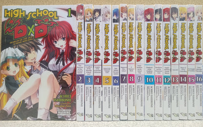 High School DxD Vol. 1-16 Light Novel Set English