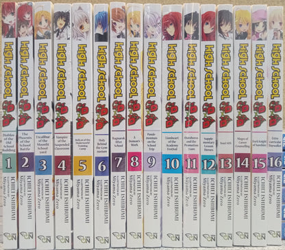 High School DxD Vol. 1-16 Light Novel Set English