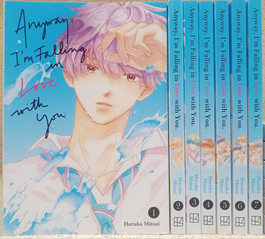Anyway, I'm Falling in Love With You Vol. 1-7 Manga Set English