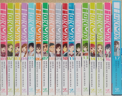 Horimiya Vol. 1-17 Complete Manga Set English