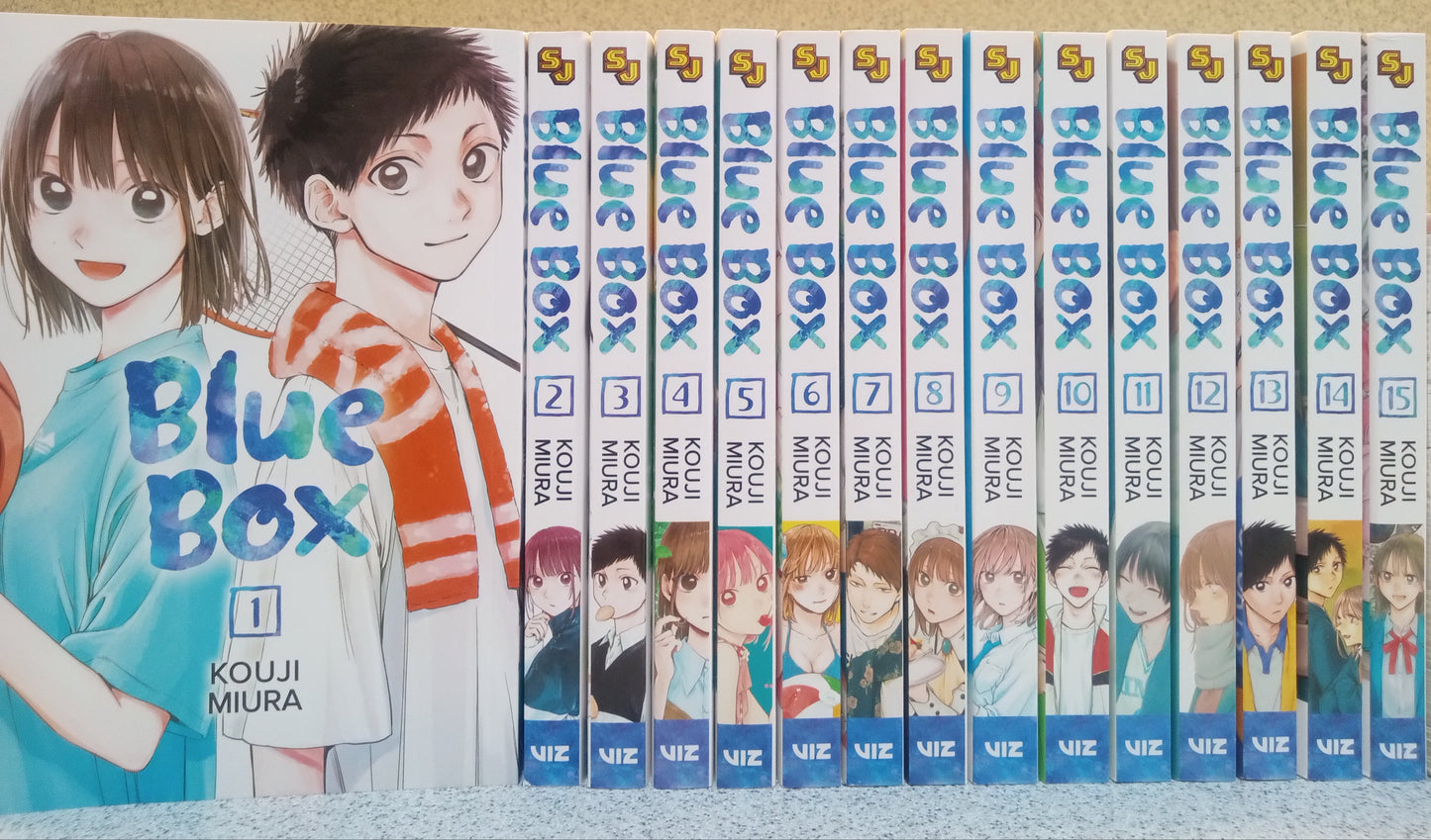 Blue Box Vol. 1-17 Manga Set English