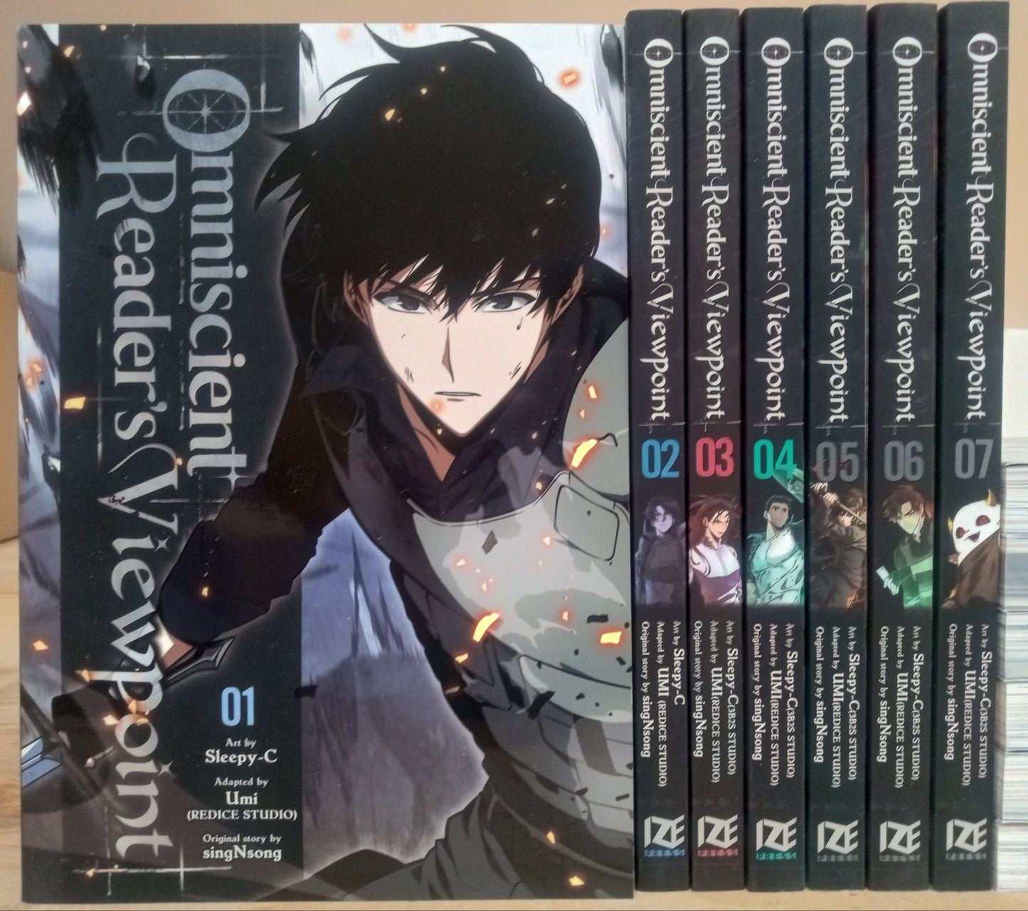 Omniscient Reader's Viewpoint Vol. 1-8 Manhwa Set English