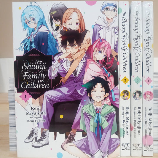 The Shiunji Family Children Vol. 1-4 Manga Set English