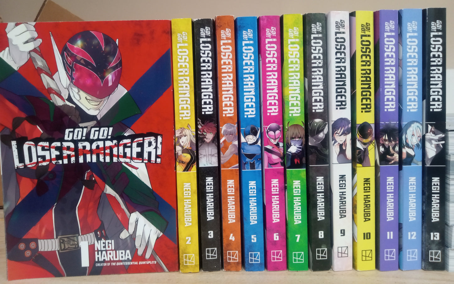 Go Go Loser Ranger! Vol. 1-13 Manga Set English