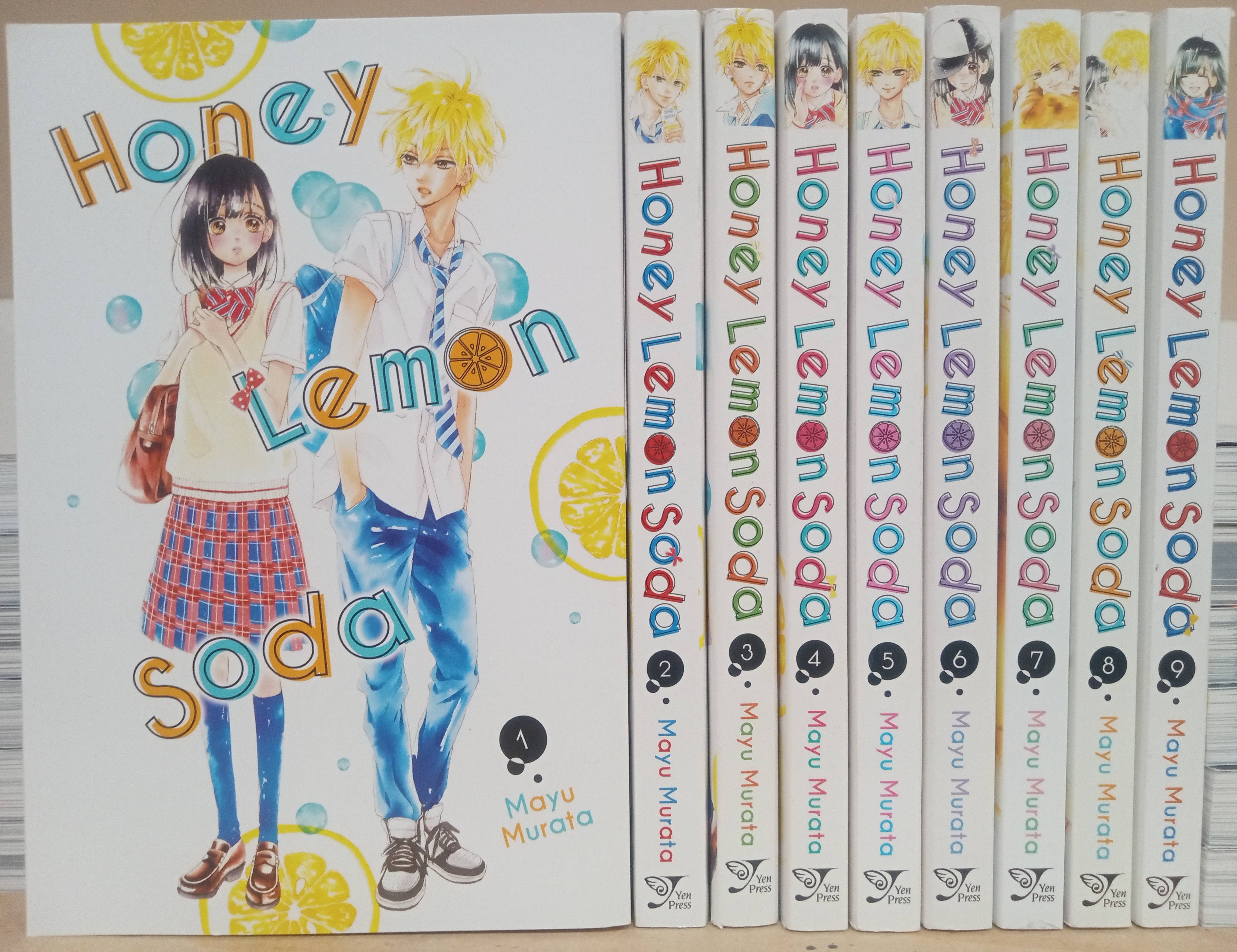 Honey Lemon Soda 1〜24巻　サイドストーリー1冊 Honey Lemon Soda Manga Vol. 1-9 Set English – BKManga