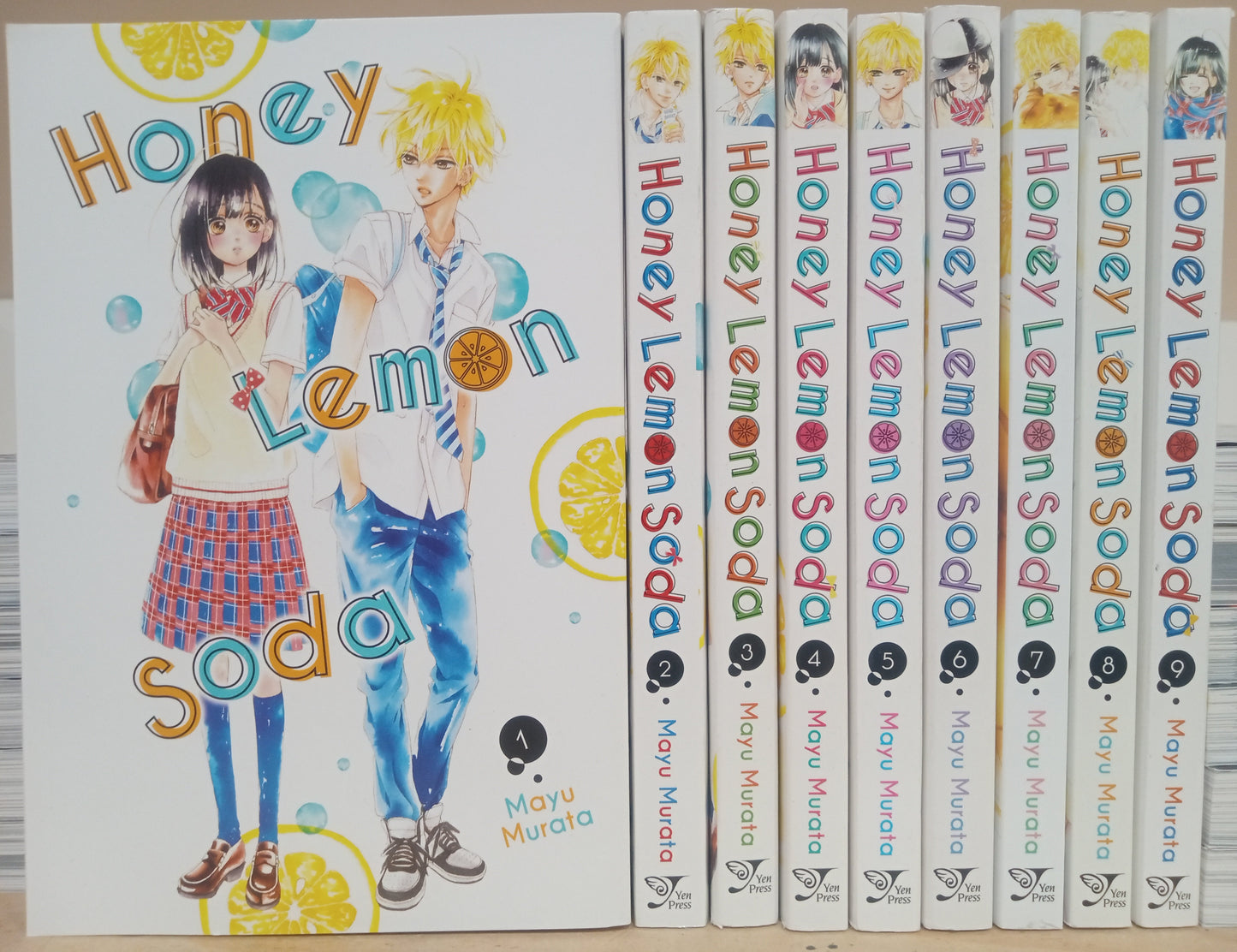 Honey Lemon Soda Manga Vol. 1-9 Set English